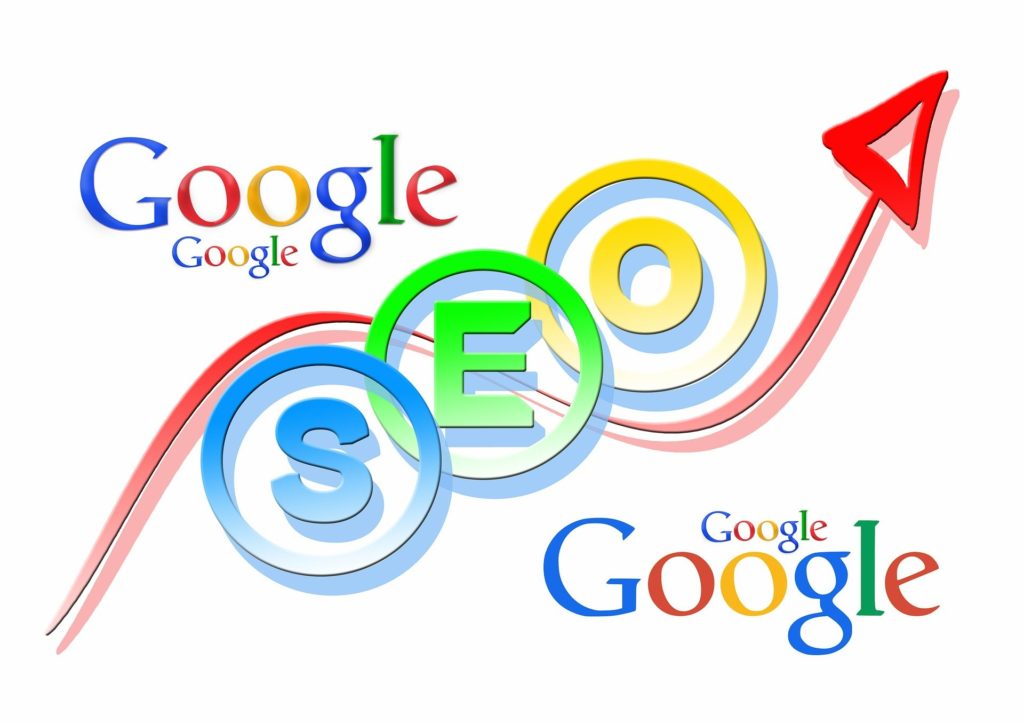 Google and SEO Marketing Solutions vector